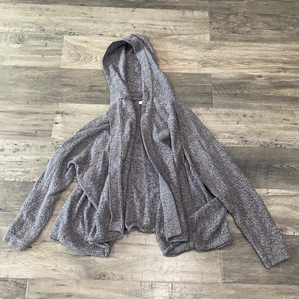 Grey Cardigan Sweater